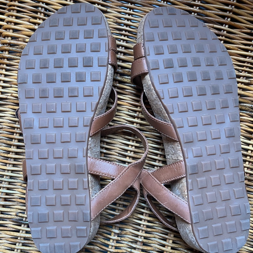 Walking Cradle Pool leather sandals - Picture 4 of 12